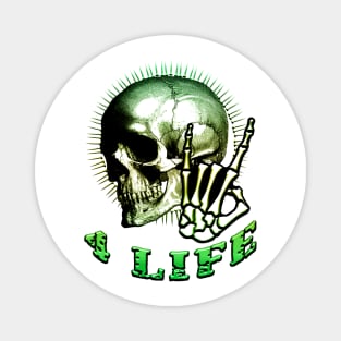 Metal 4 Life Green Magnet